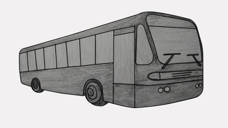 Автобус рисунок