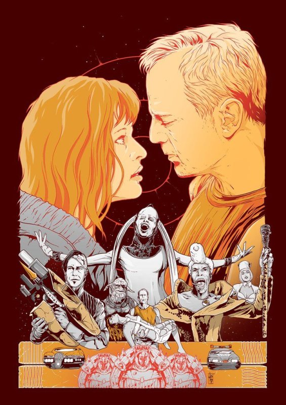 The Fifth element Постер