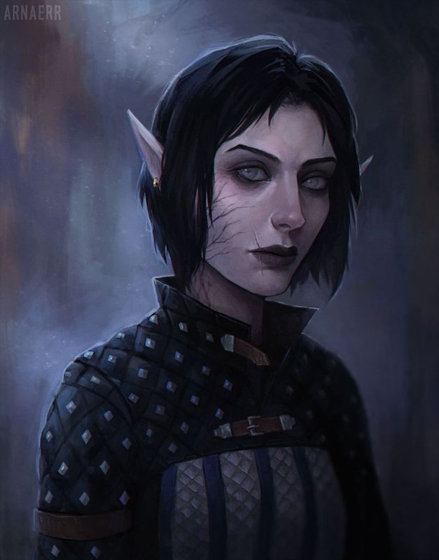 Нерия Сурана Dragon age арт