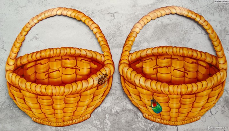 корзинка рисунок