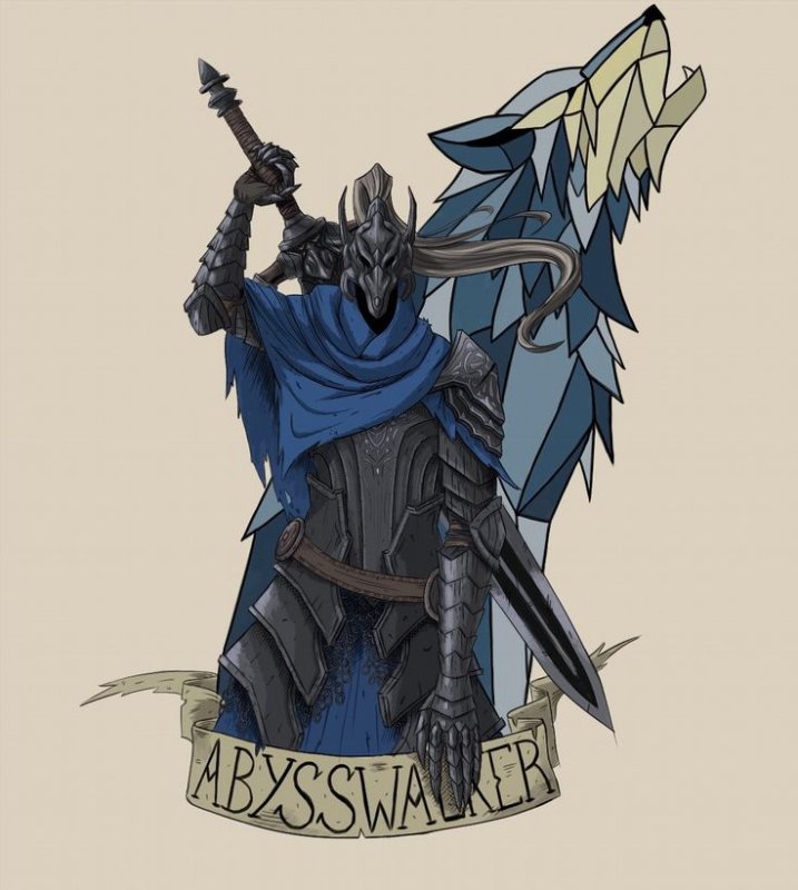 Арториас Dark Souls арт