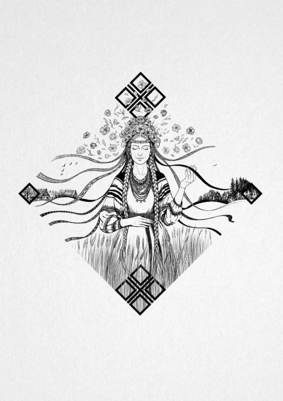 Макошь Славянская богиня символ