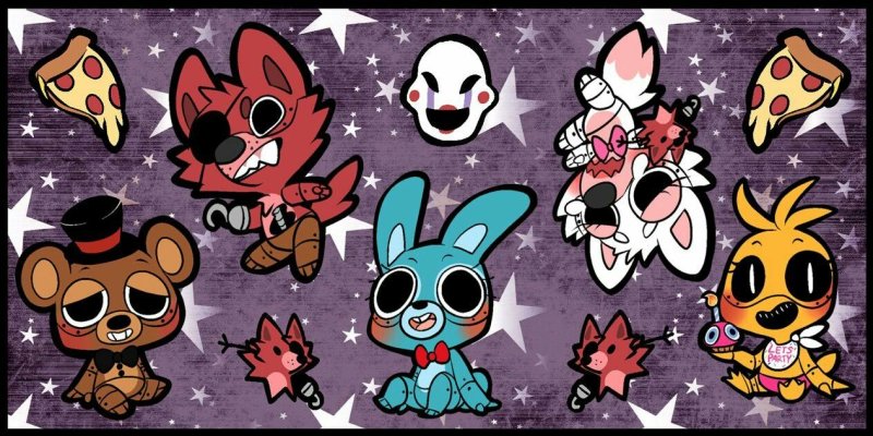 Наклейки АНИМАТРОНИКИ