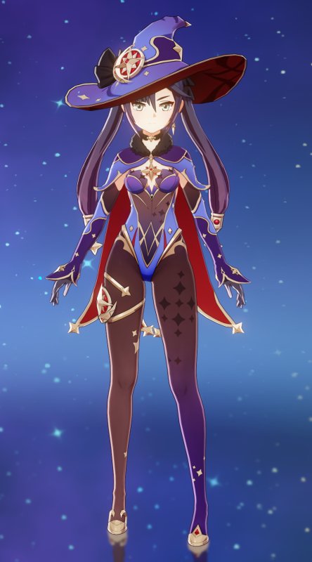 мона геншин импакт новый скин