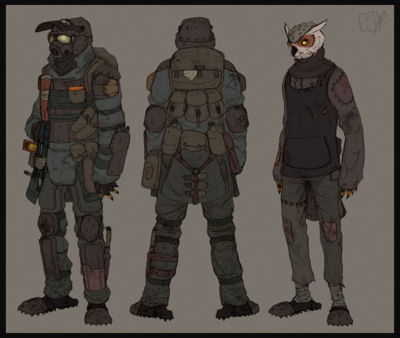Metro 2033 концепт арт