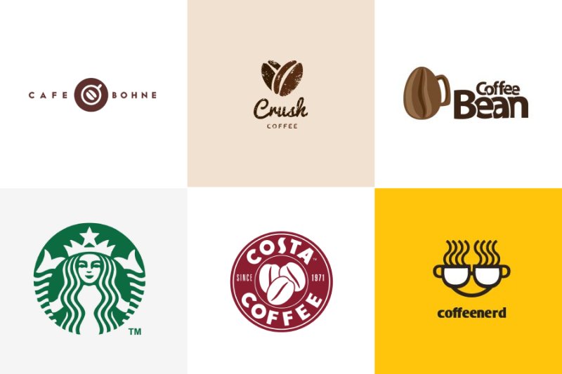 Логотип бренда кофе