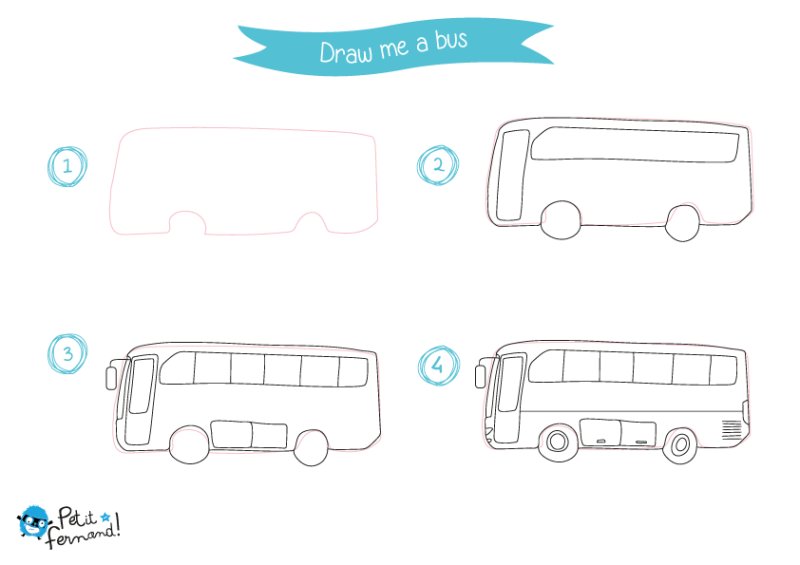 Автобус рисунок
