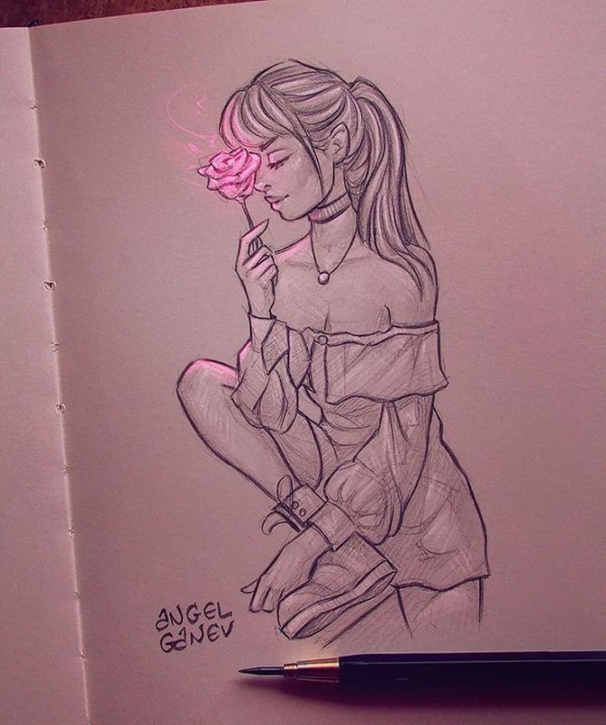 Красивые арты для срисовки