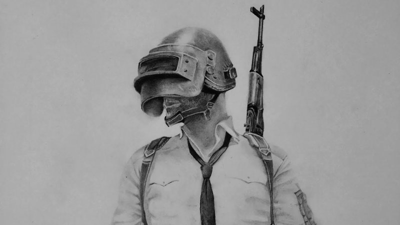 PUBG карандашом