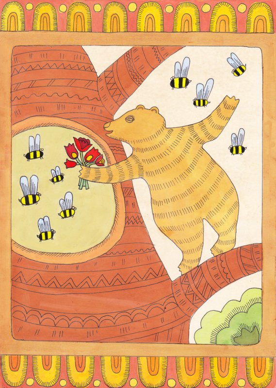 Лубочный рисунок