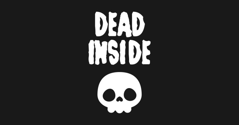 Dead надпись