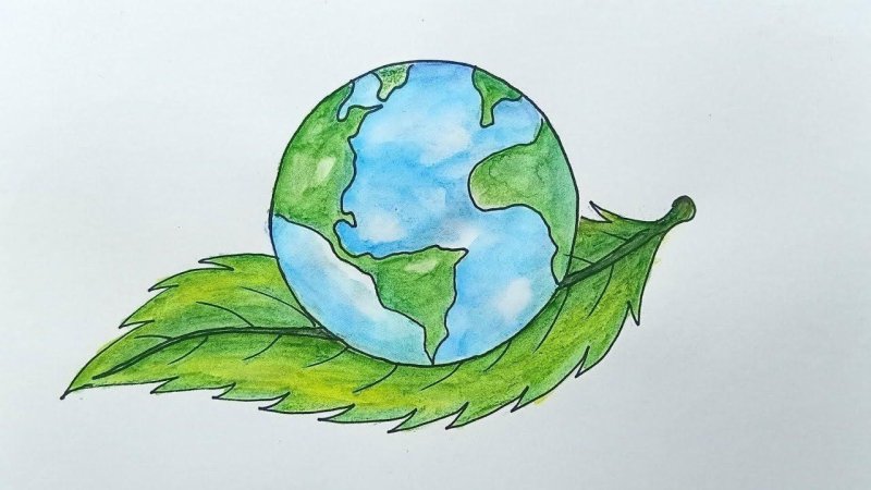 Рисунок на тему экология