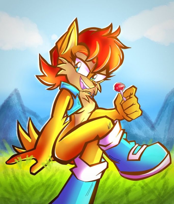 Салли Акорн furry