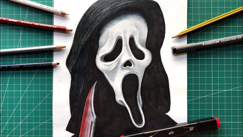 Крик нарисовать