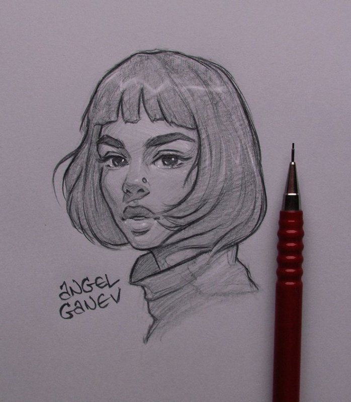 Angel Ganev рисунки