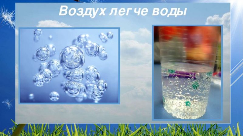 Опыты с воздухом для дошкольников
