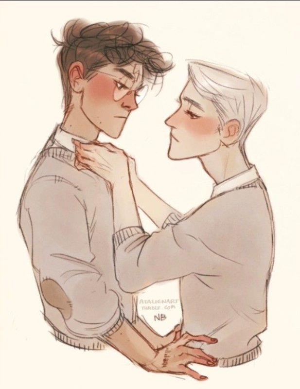 гарри поттер и драко малфой