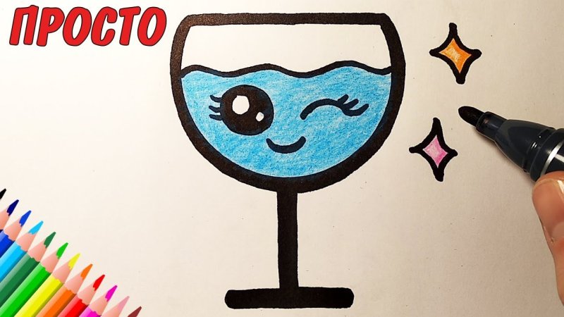 рисунки простые