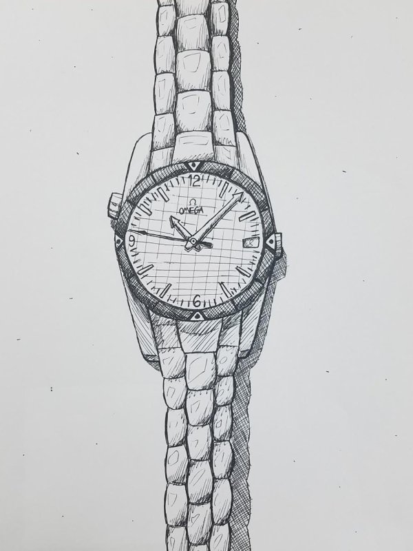 Часы "карандаши"