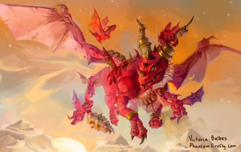 Варкрафт Алекстраза дракон