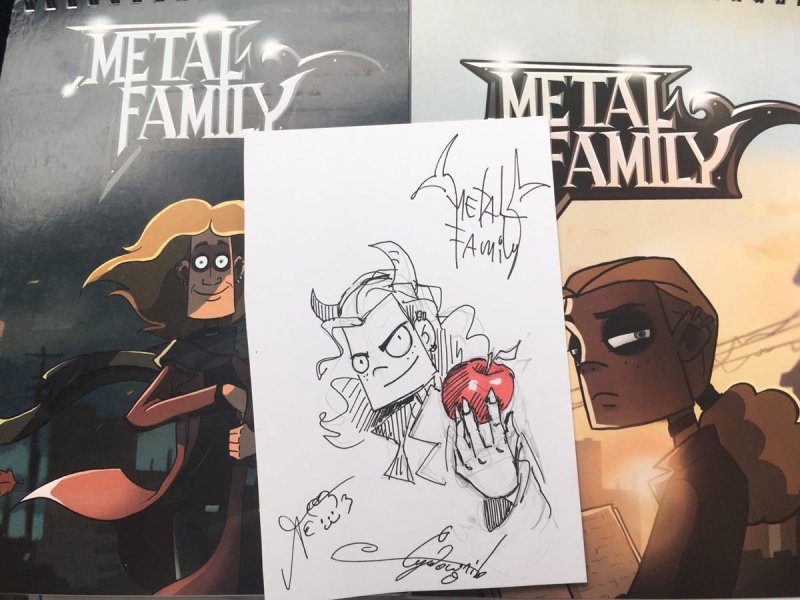 Блокнот “Metal Family”