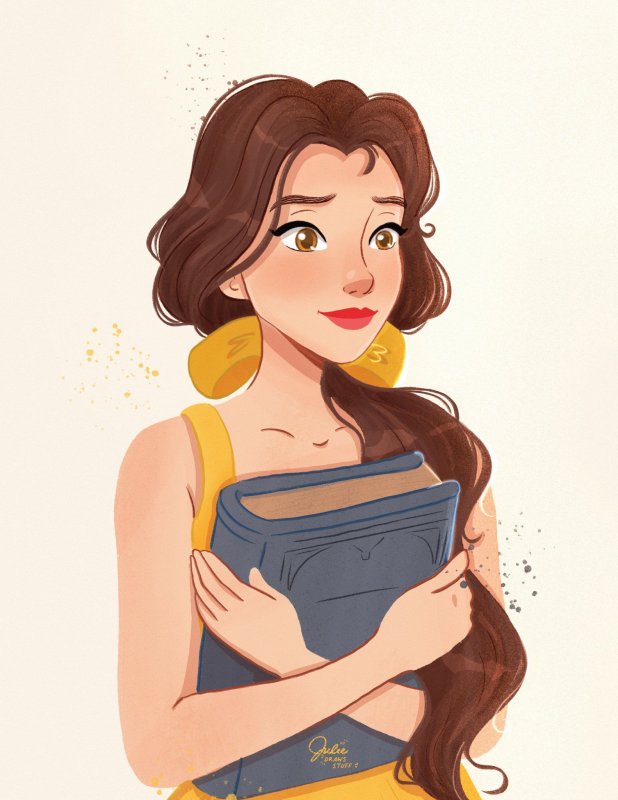 Belle Disney Art