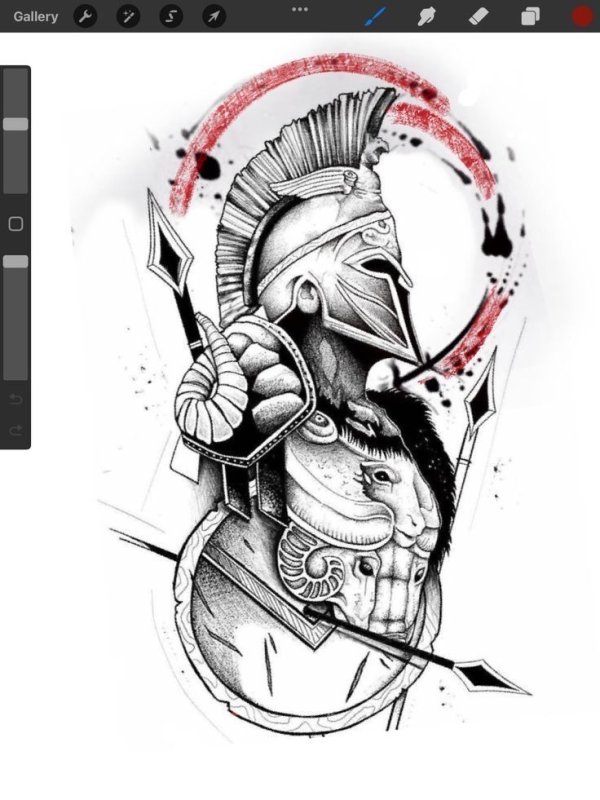 Спартанские Татуировки