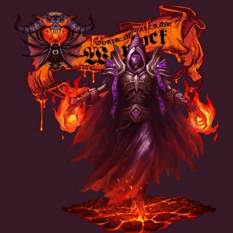 World of Warcraft Art Чернокнижник