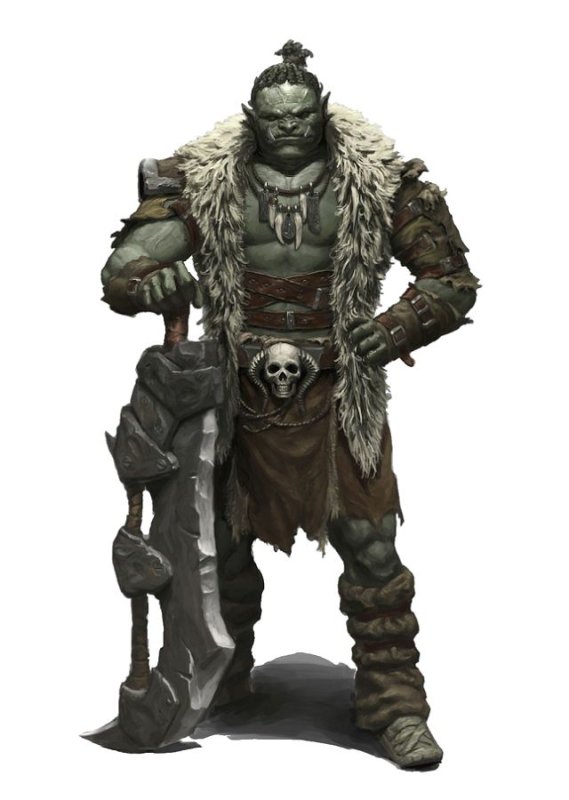 Полуорк Pathfinder