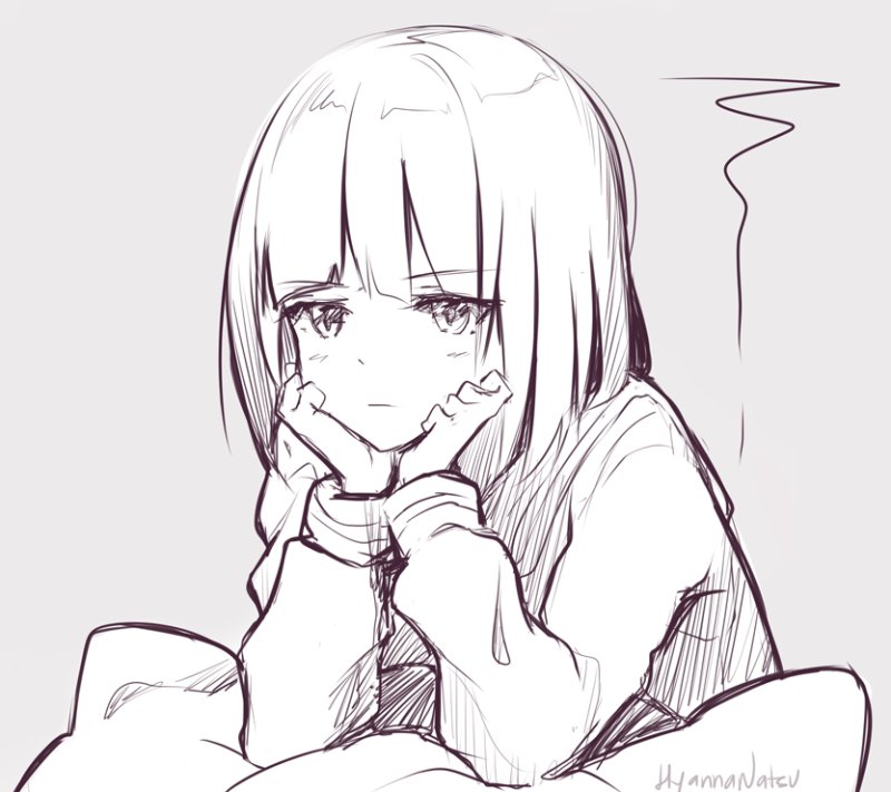 Аниме эскизы