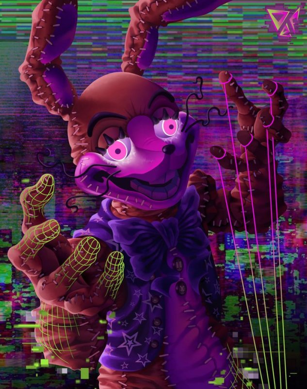 Гличтрап ФНАФ 9