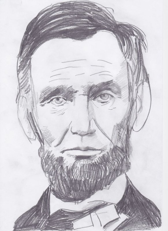 линкольн рисунок