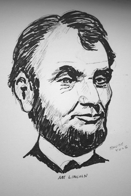 portrait of abraham lincoln