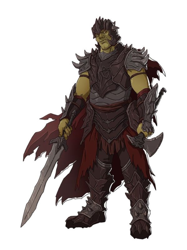 Полуорк Pathfinder