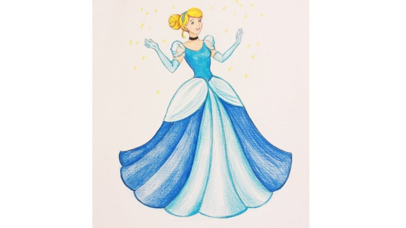 золушка рисунки