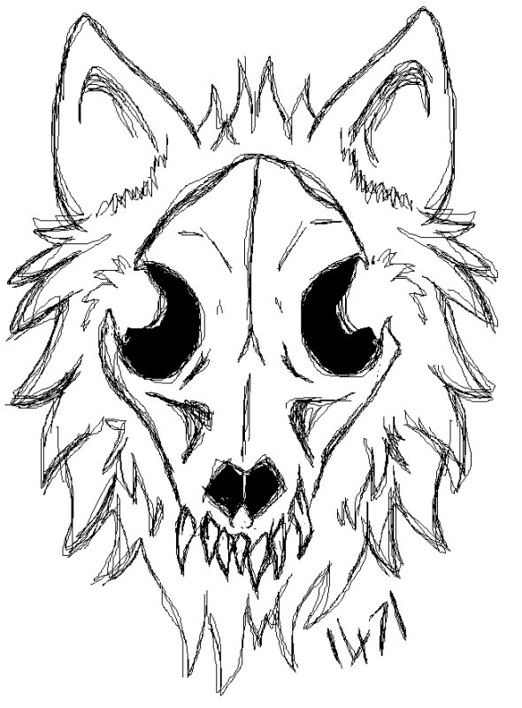 SCP 1471 рисунок карандашом