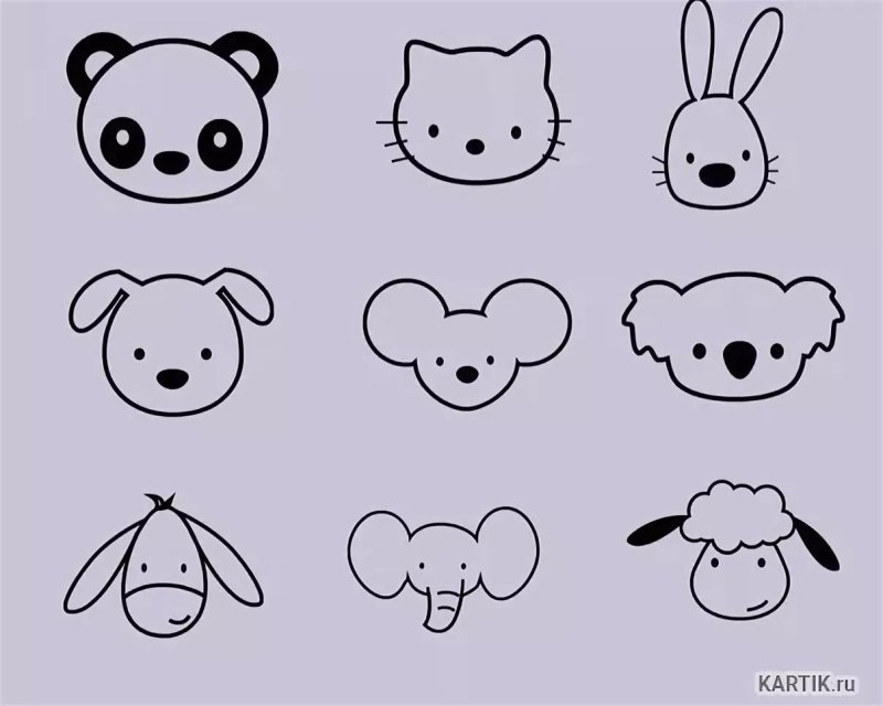 маленькие срисовки