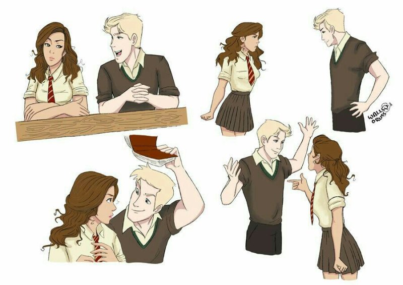 Драко и Гермиона