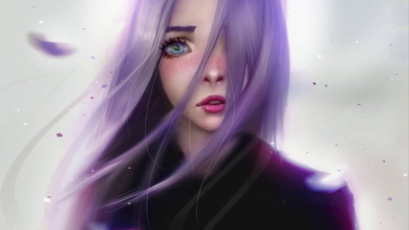 Fate фиолетововолосая