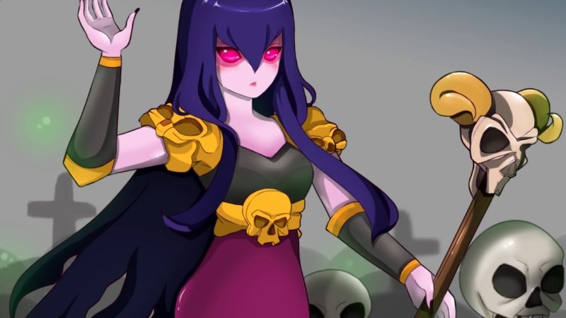 Ведьма клеш рояль аниме