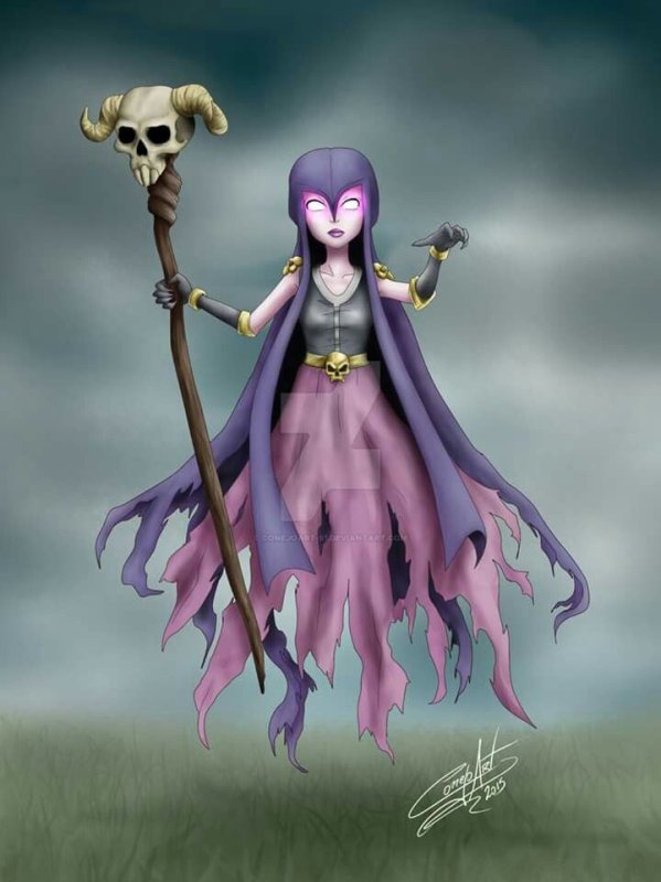 Ведьма из клеш оф кленс