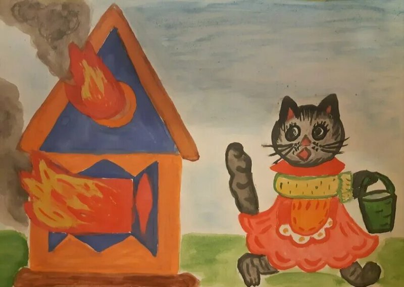 С. Маршак "Кошкин дом"