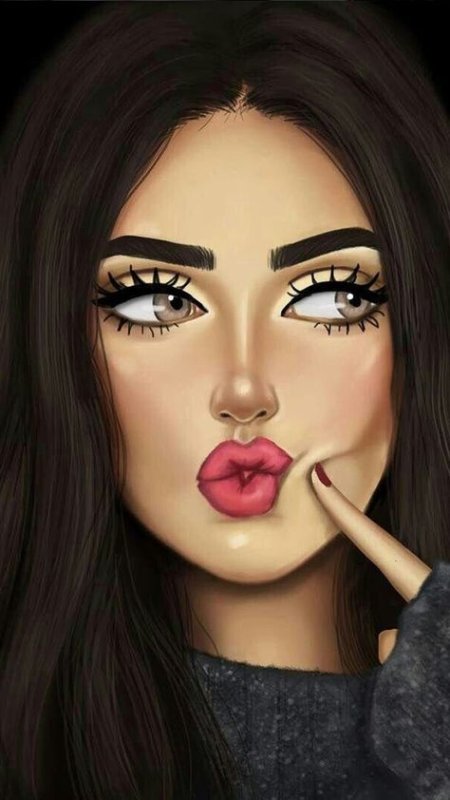 Нарисовать девушку