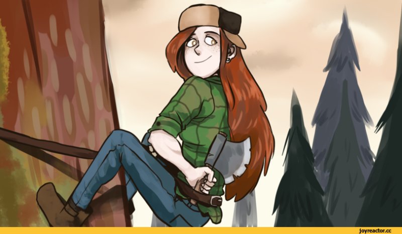 гравити фолз венди арт