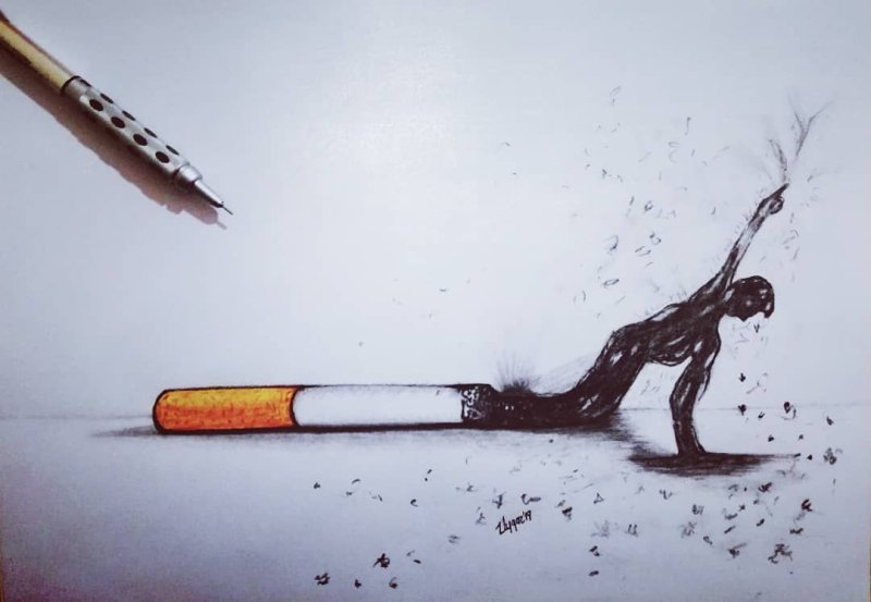 Грустные рисунки