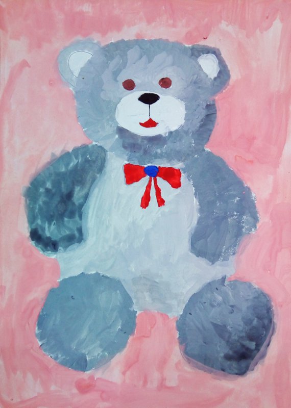 Рисование любимая игрушка