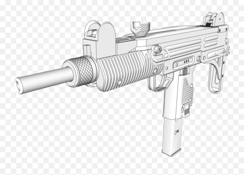 Uzi Submachine Gun