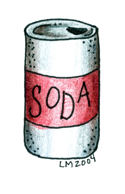 Сода рисунок