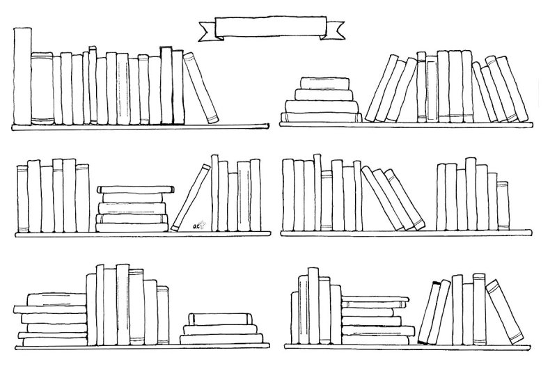 Полка для книг