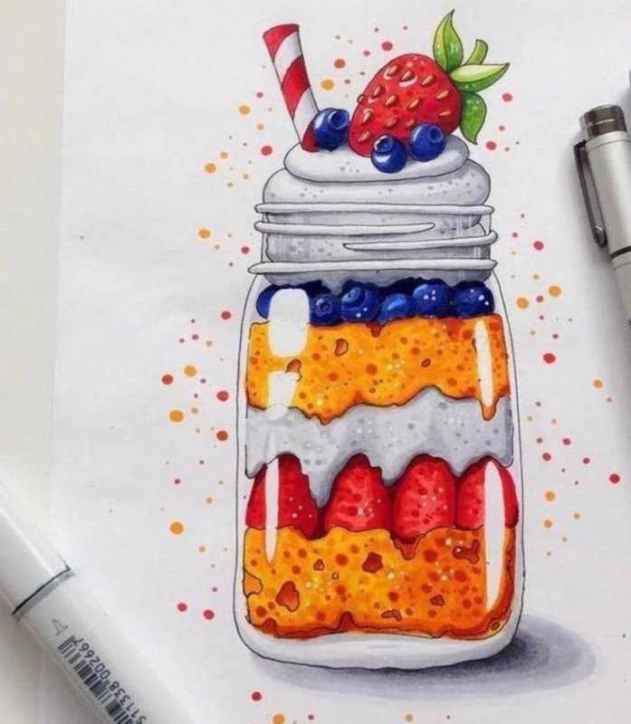 Маркерами для скетчинга легкие